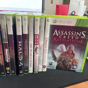 XBOX 360 Video Games BUNDLE of 8